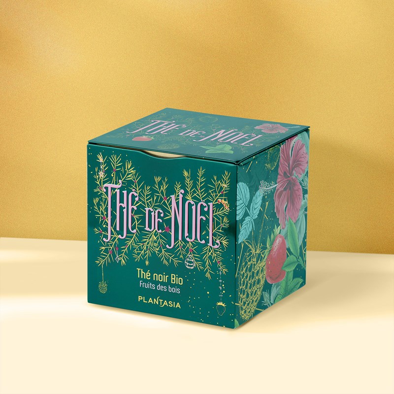 Thé noir de noël fruits des bois bio*