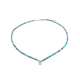 Collier lumia en pierres d’apatite