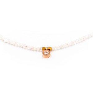 Collier lumia en pierres de lune