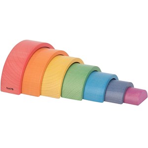 Petit arc-en-ciel en bois