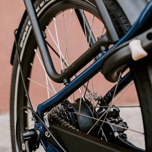 Vélo électrique shiftbikes bleu