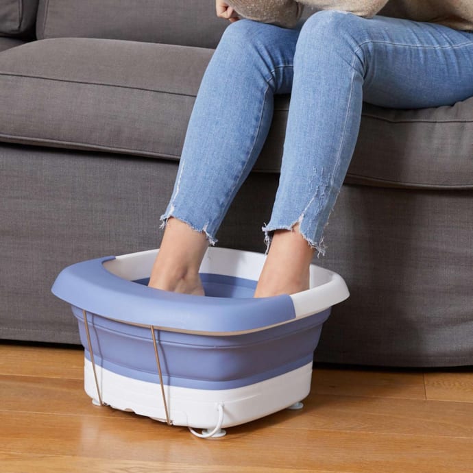 Bain De Pieds Chauffant Et Massant Pliable - Marque Newgen Medicals - Modèle ZX8695