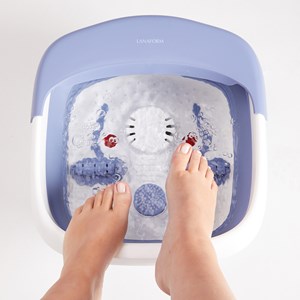 Bain de pieds chauffant massant pliable