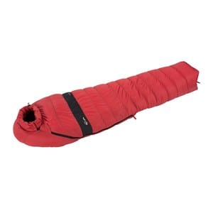 Sac de couchage duvet rouge 3â°