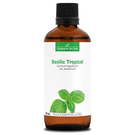 Basilic tropical - huile essentielle bio - 100ml garantie chromacert® - chémotyp