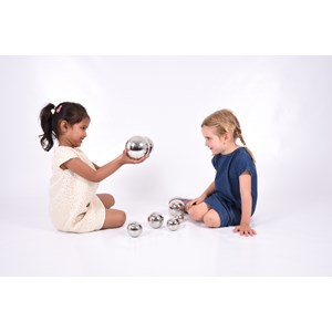 Balles sonores réfléchissantes argent?