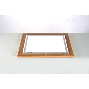 Table lumineuse en bois