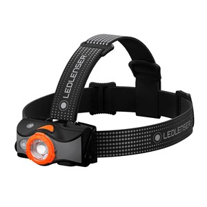 Frontale led mh7 rechargeable orange