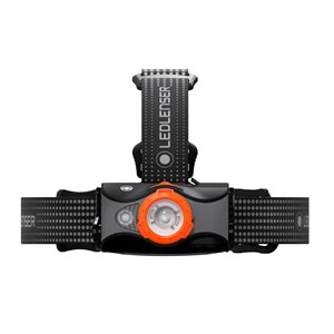 Frontale led mh7 rechargeable orange