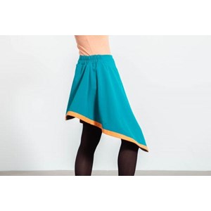 Sur-jupe hiver vélo - xl xxl - bleu