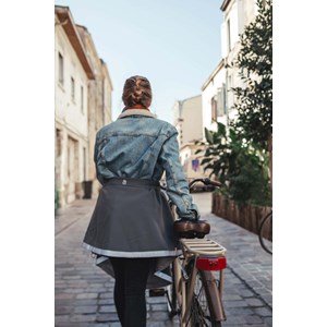 Holly gris sur-jupe hiver - xs-sholly g