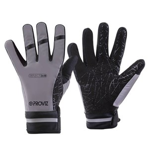 Gants vélo réfléchissants - m