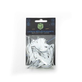 Toad lacets réfléchissants - blanc