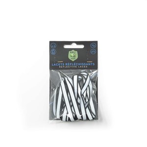 Toad lacets réfléchissants - noir