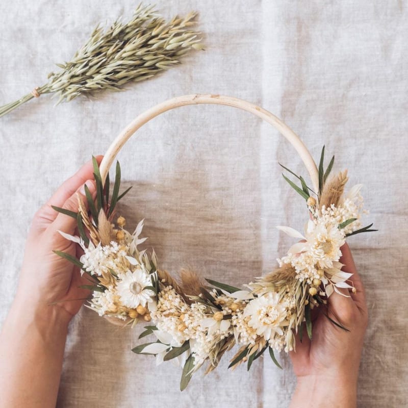 Kit diy couronne murale lombok
