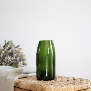 Vase bulle vert