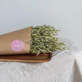 Botte d'avoine vert naturel