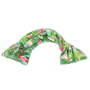 Bouillotte tour de cou tropical vert