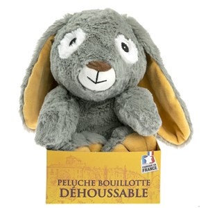 Bouillotte déhoussable lapin