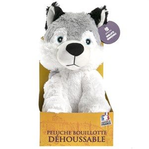 Bouillotte déhoussable husky