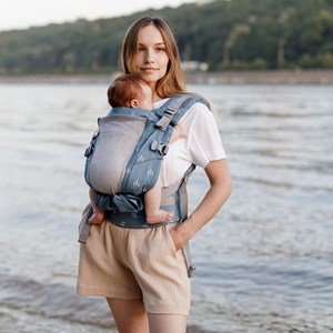One + cool wood porte-bébé physiologiq