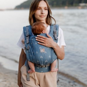 One + cool wood porte-bébé physiologiq