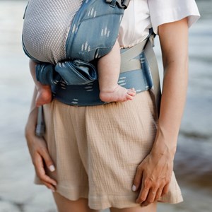 One + cool wood porte-bébé physiologiq
