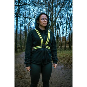 City harnais fluo réfléchissant