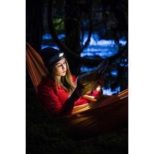 Lampe frontale led hl200 grise biolite