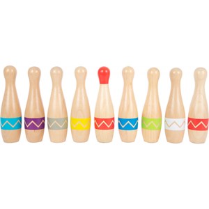 Jeu de quilles en bois premium