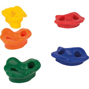 5 pierres pour mur d'escalade - taille