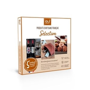 Coffret sélection, 5 cadeaux au choix