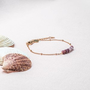 Bracelet piana en pierres tourmaline