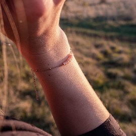 Bracelet piana en pierres de soleil