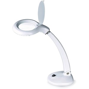Lampe loupe à led de bureau