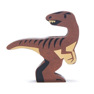 Dinosaure - velociraptor - bois