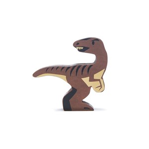 Dinosaure - velociraptor - bois