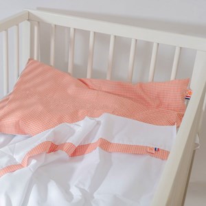 Draps plat en coton bio blanc