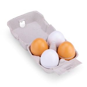 Oeufs en bois à découper