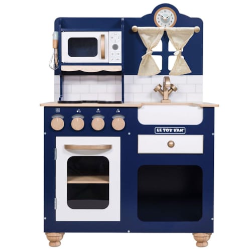 Le Toy Van - Cuisine en bois - oxford - bleu nuit
