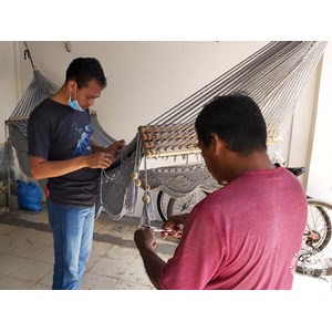 Hamac à barre sandino l gris