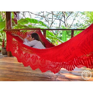 Hamac à barre deluxe chinandega l rouge