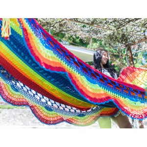 Hamac à barre rivas2 l multicolor