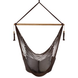Hamac chaise condega l marron