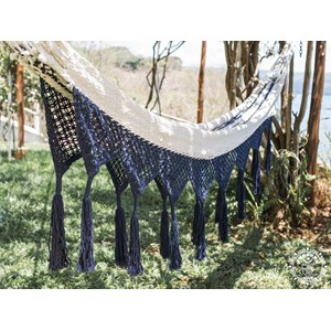 Hamac santa clara xl deluxe bleu marine