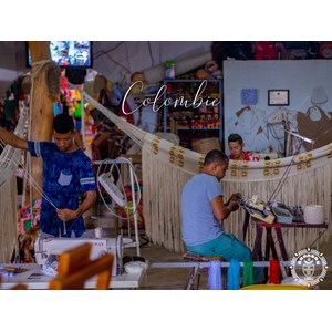 Hamac indígena blanca xl