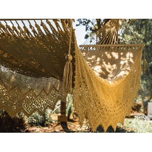 Hamac à barre deluxe león l beige