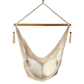 Hamac chaise sébaco l blanc