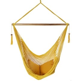 Hamac chaise diriamba xl jaune