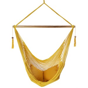 Hamac chaise diriamba xl jaune